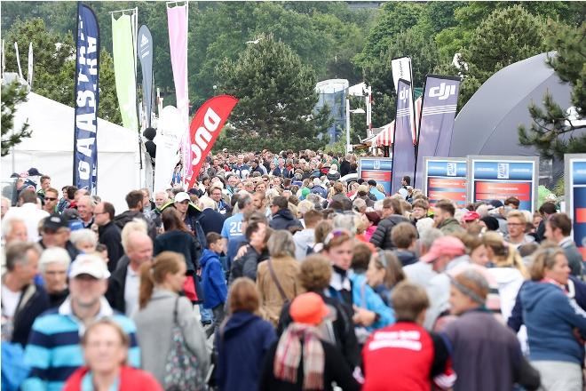 Spectators enjoy Kieler Woche © World Sailing